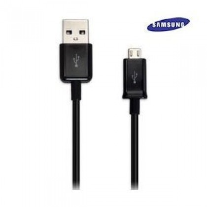 SAMSUNG ECC1DU4BBE MICRO USB DATA CABLE - BLACK