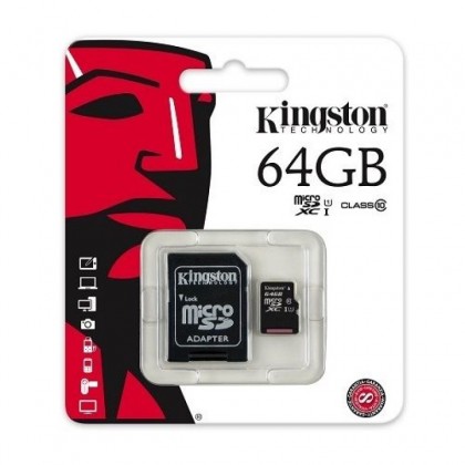 Kingston 64GB SDHC SD Card Class 10 UHS-I Model SD10VG2/64GB